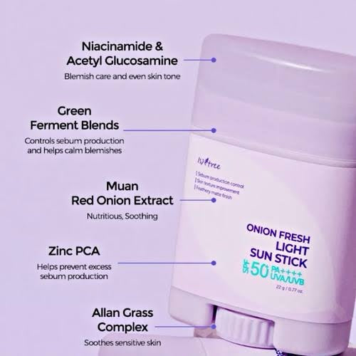 Isntree onion sunstick