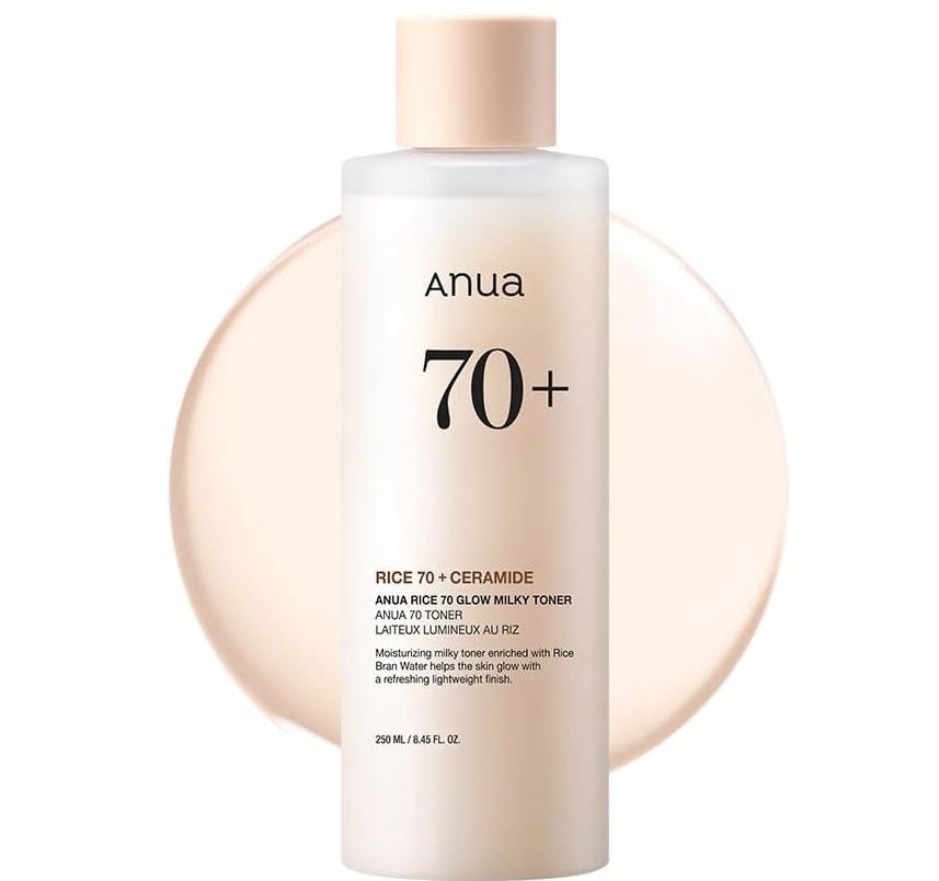 ANUA RICE GLOWY MILKY TONER