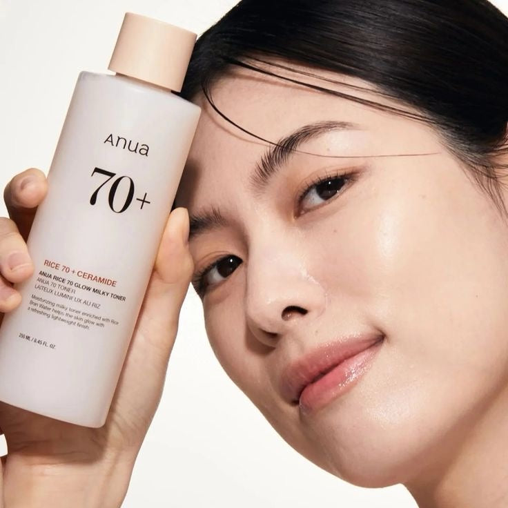 ANUA RICE GLOWY MILKY TONER