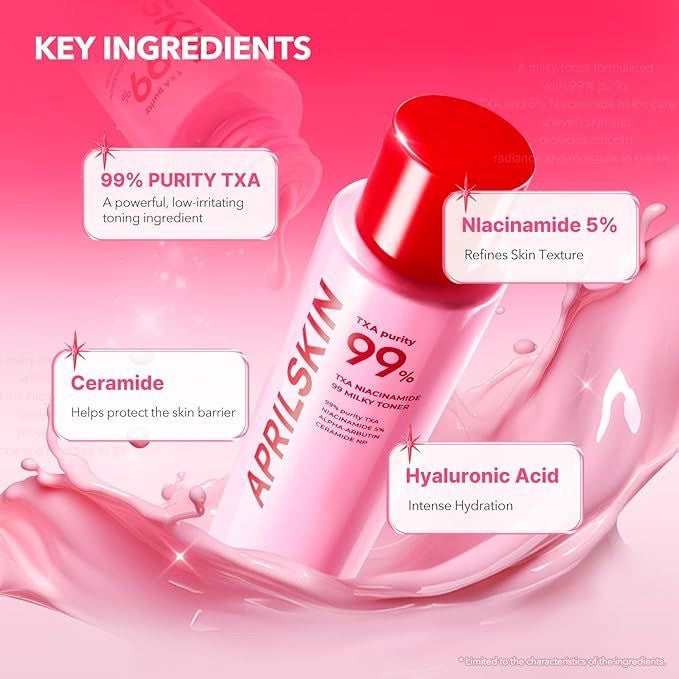 April Skin 99% Niacinamide Txa Milky Toner 150ml