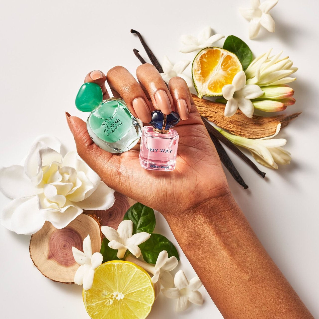 Giorgio Armani Beauty Mini My Way &amp; Acqua di Gioia Perfume Duo