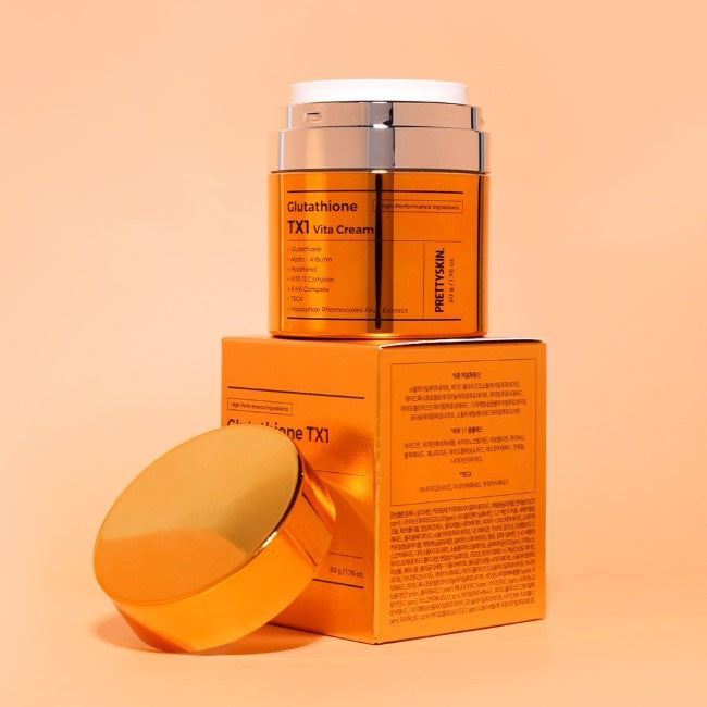 PRETTYSKIN Glutathione TX1 Vita Cream 50mg