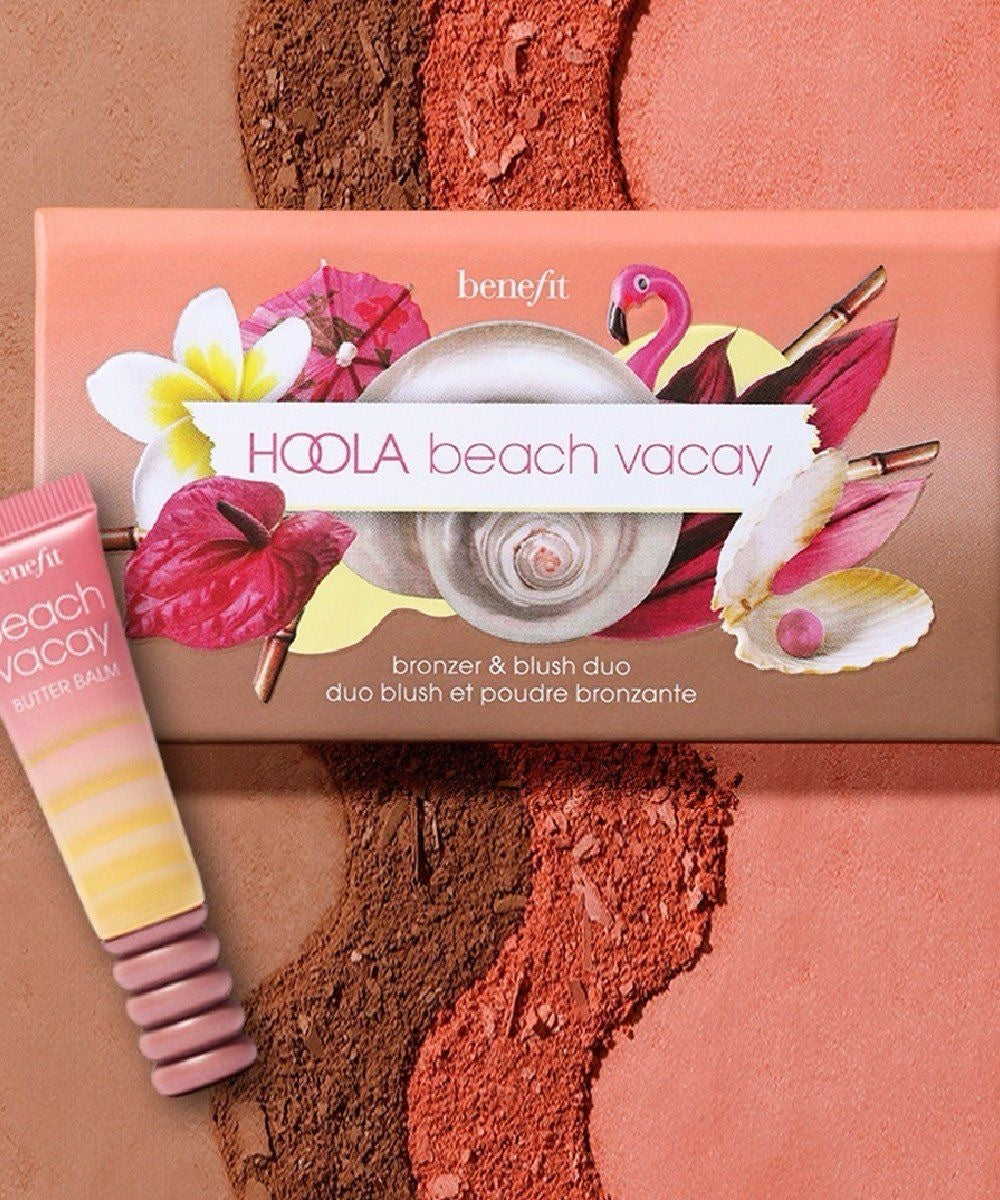 Benefit Cosmetics Hoola & WANDERful World Duo mini bronzer & blush palette