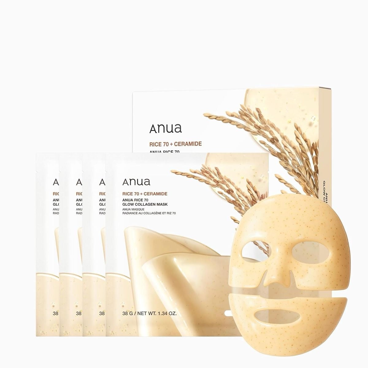 Anua Rice 70+ Ceramide sheet mask