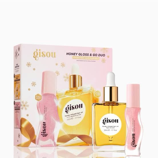 Gisou honey gloss and go duo