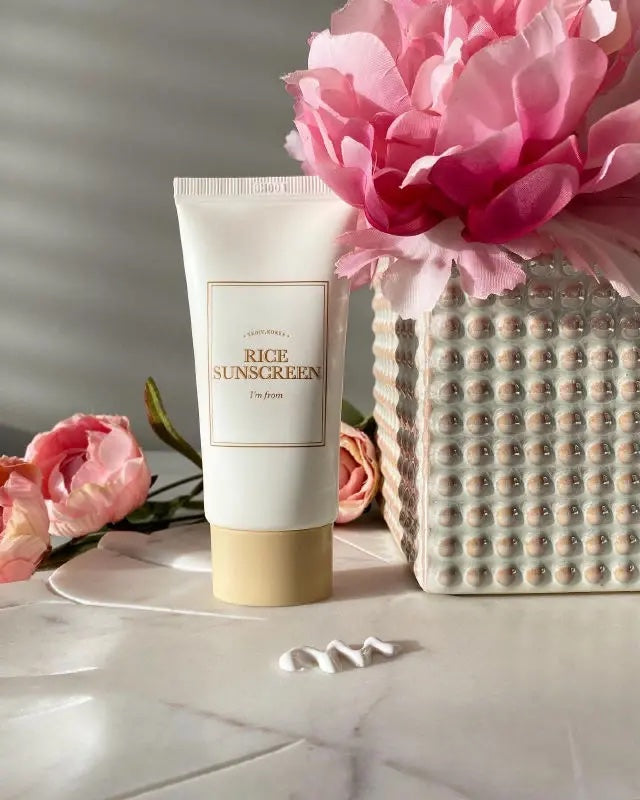 I'm from rice sunscreen