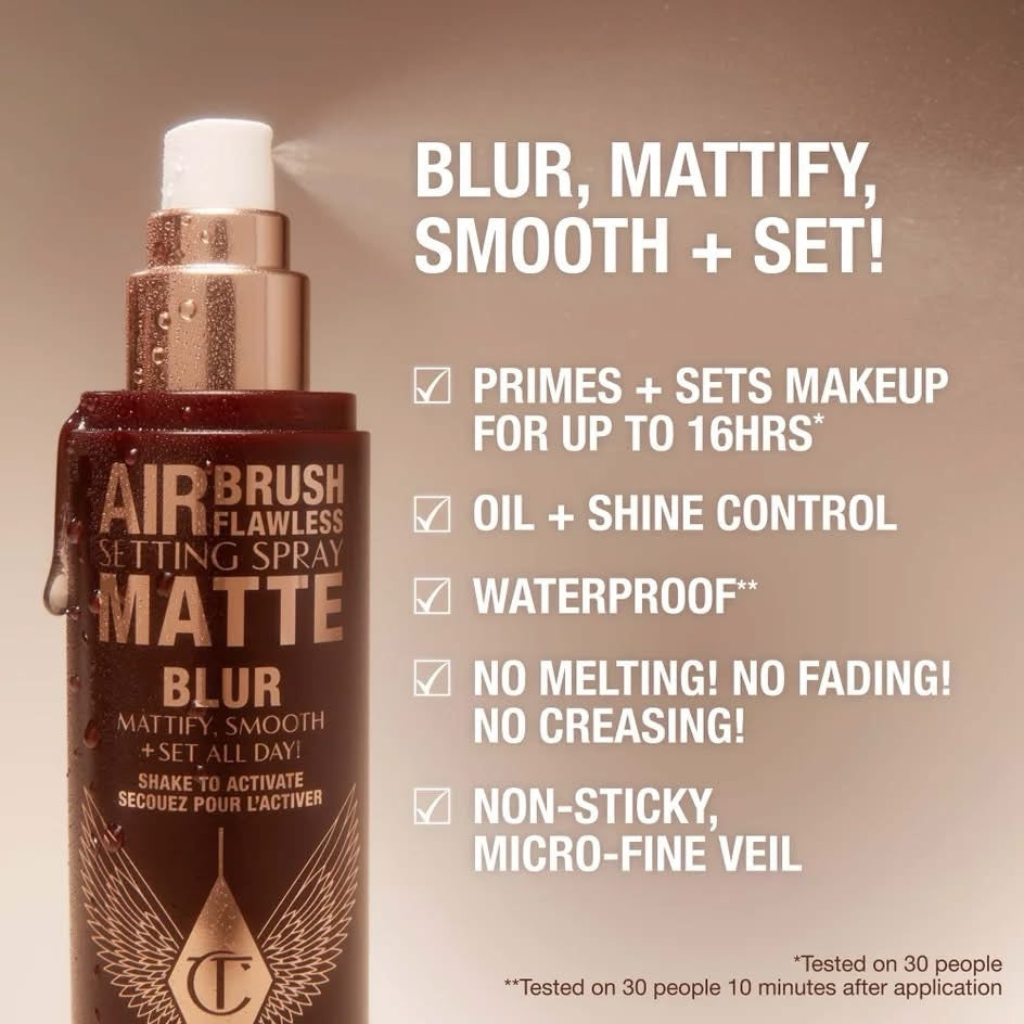 Charlotte Tilbury AIRbrush Flawless matte Setting Spray