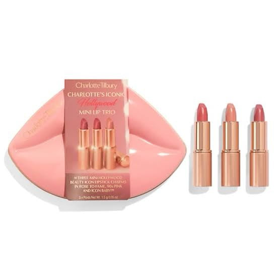 Charlotte Tilbury Hollywood iconic lip trio