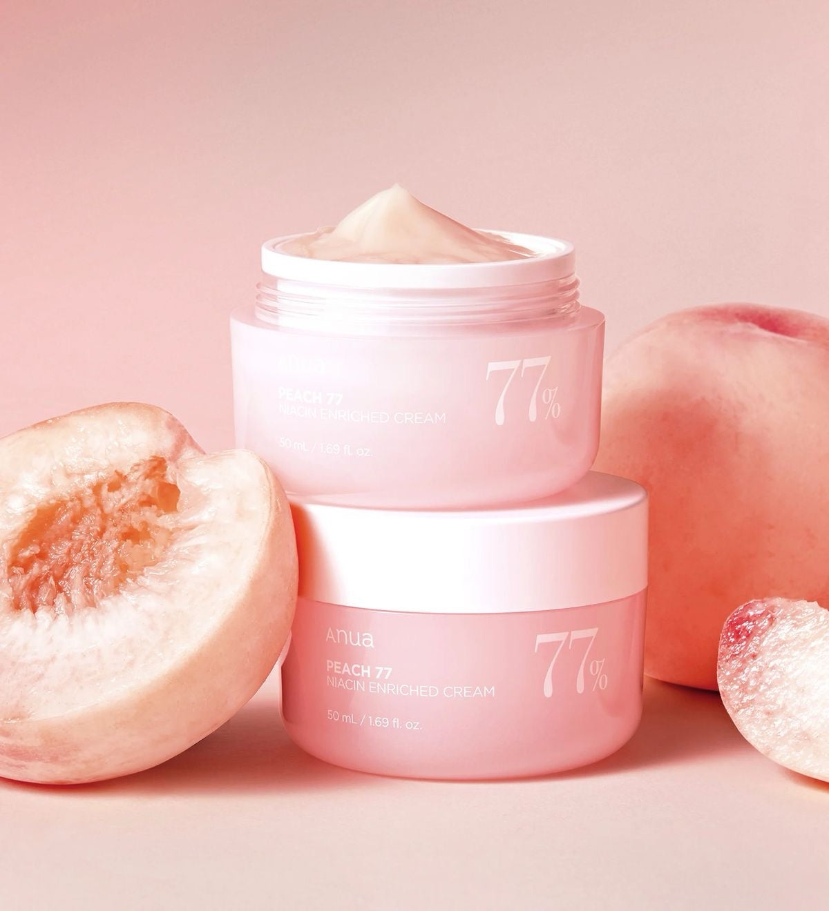 Anua Peach 77% niacin enriched cream