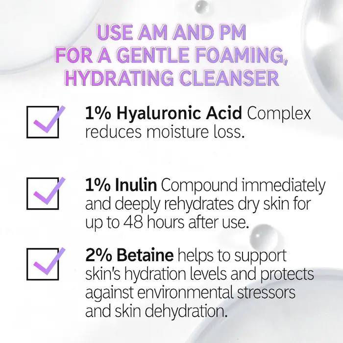 The Inkey List Hyaluronic Acid Cleanser