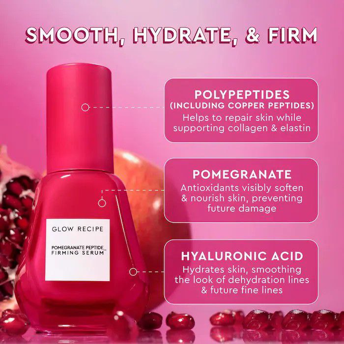 Glow Recipe Pomegranate Peptide Firming Serum