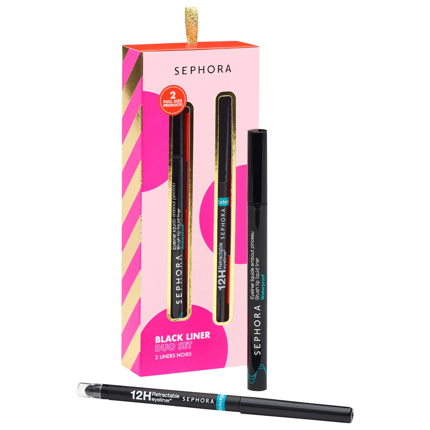 SEPHORA Black Eyeliner Duo Set