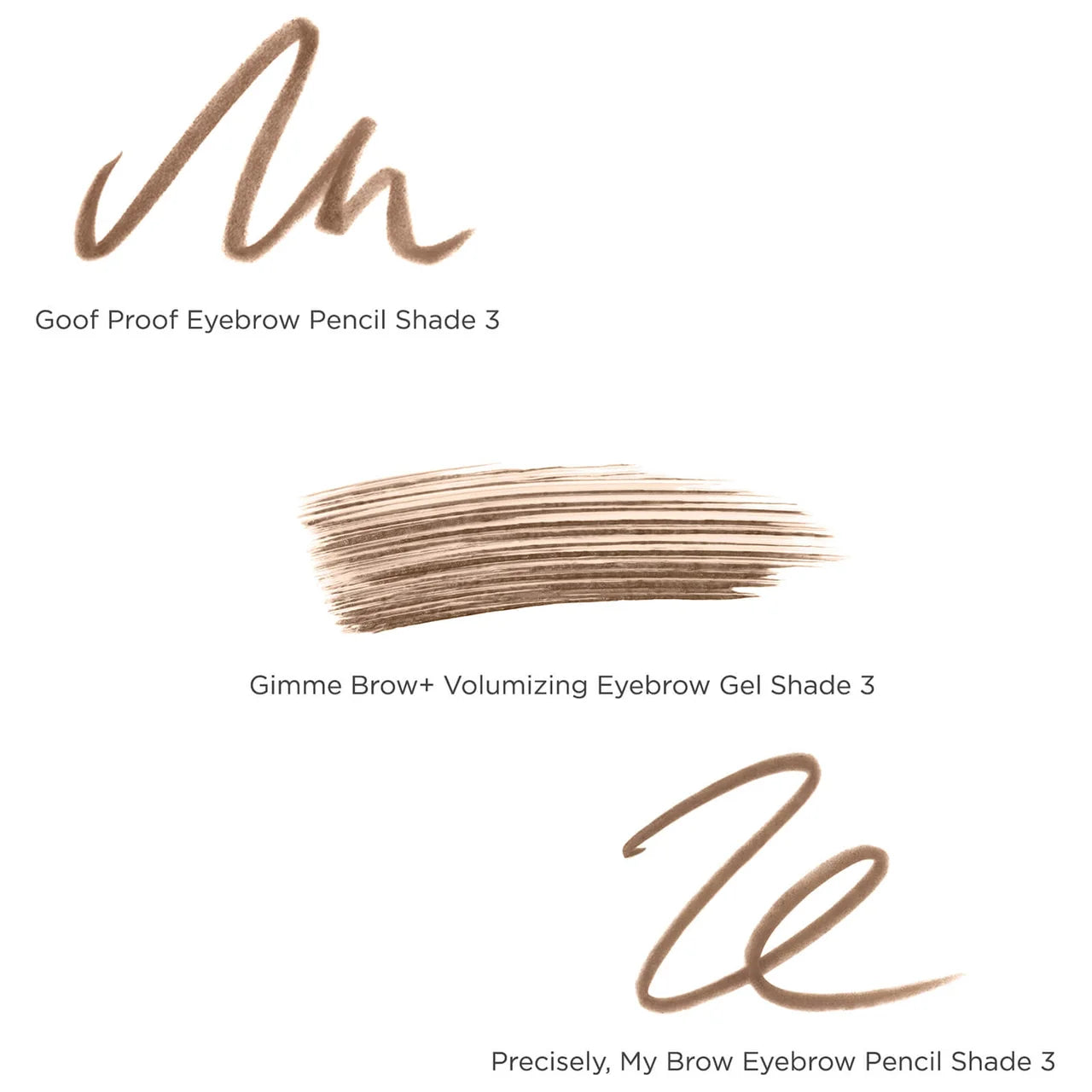 Benefit the great brow basics trio kit