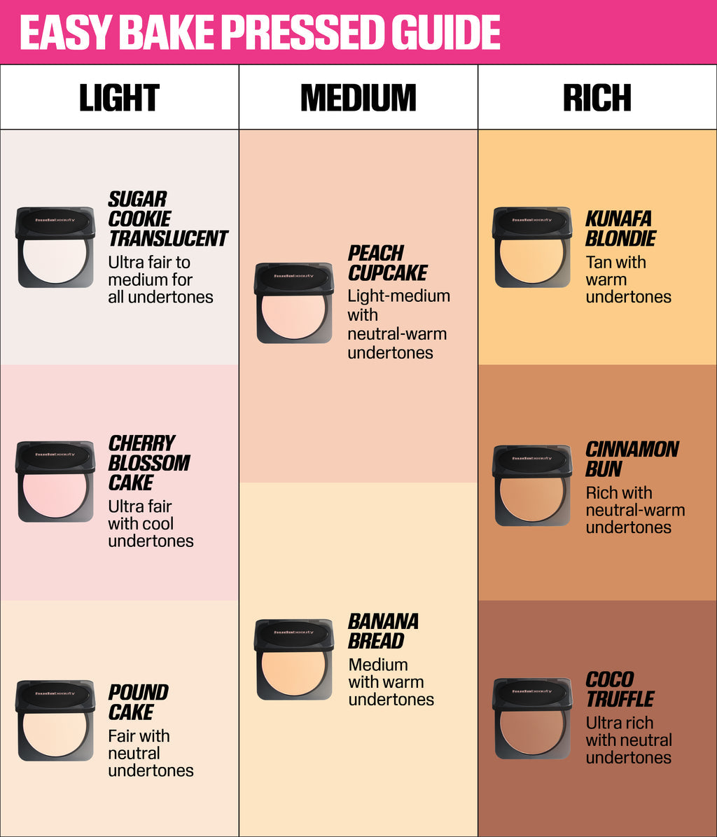 Huda beauty easy bake airbrush pressed powder