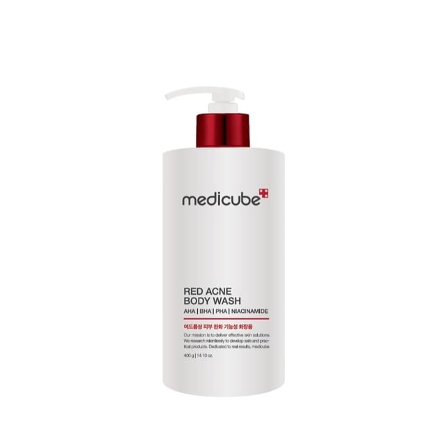 Medicube Red Acne Body Wash AHA/BHA/PHA / Niacinamide  400 gm