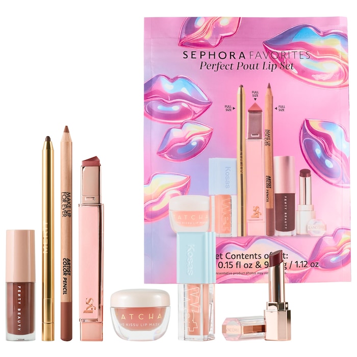 Sephora Favorites Perfect Pout Lip Set 7 prices