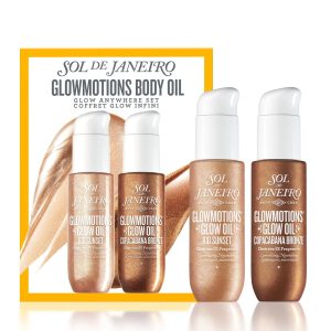 Sol De Janeiro Glowmotions Body Oil Glow Anywhere Set