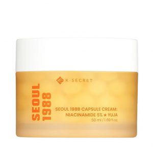 KSecret – Seoul 1988 Capsule Cream : Niacinamide 5% + Yuja 50 ml